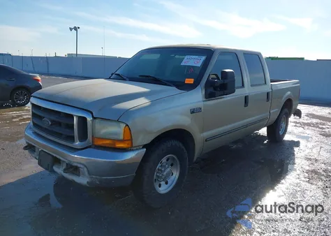 2000 Ford F-250 Lariat/Xl/Xlt из США, поврежденный, VIN 1FTNW20L0YEC98347